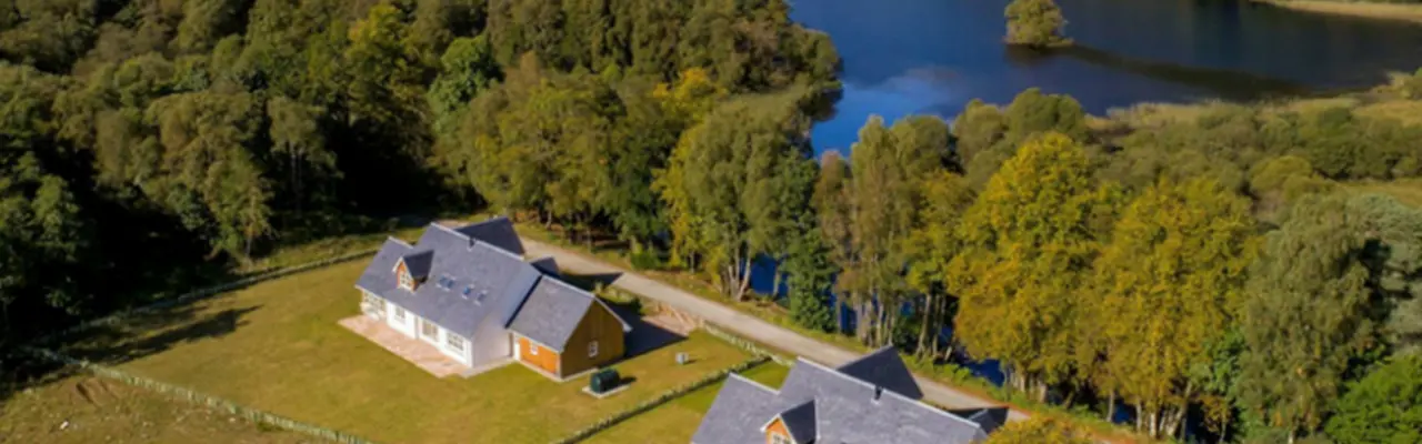 Rare Opportunity To Create A New Home On The Shores Of Loch Voil: Two Properties Already Built At Stronvar 808X455
