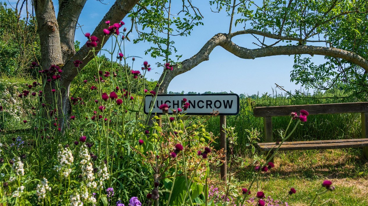 Auchencrow Sign